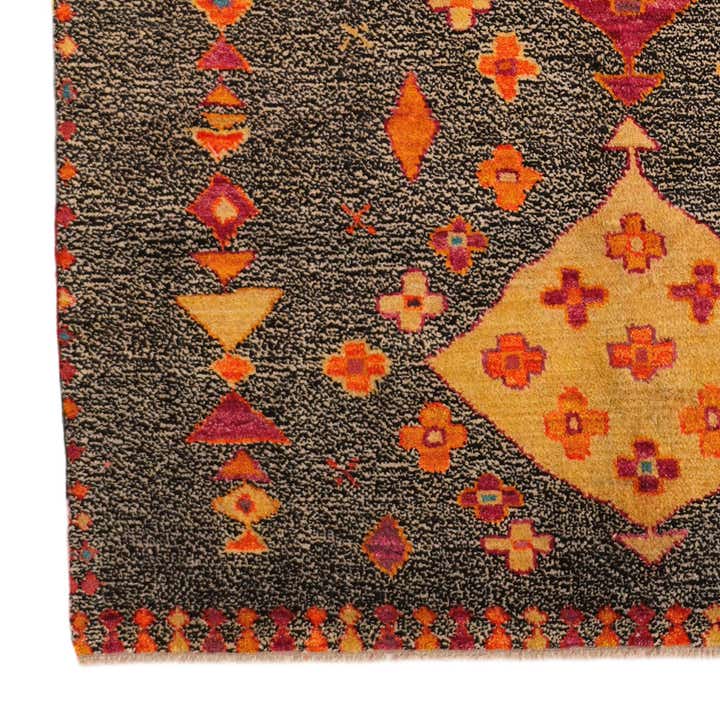 5' 9 x 8' 2 Hand Knotted Balouch Wool Rug