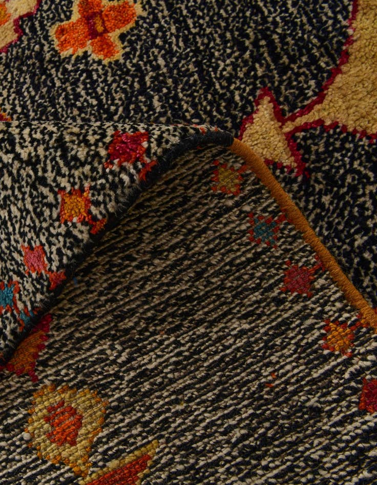 Detail image of 5' 9 x 8' 2 Hand Knotted Balouch Wool Rug