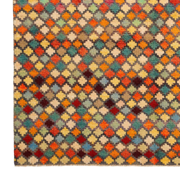 Detail image of 6' x 8' 1 Hand Knotted Balouch Wool Rug