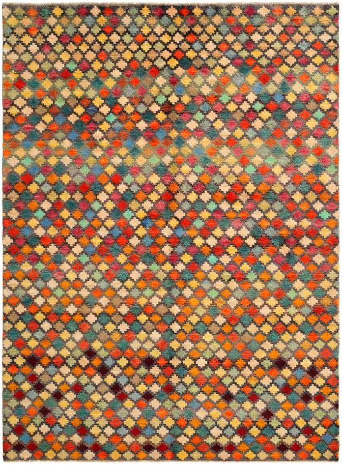 Detail image of 6' x 8' 1 Hand Knotted Balouch Wool Rug