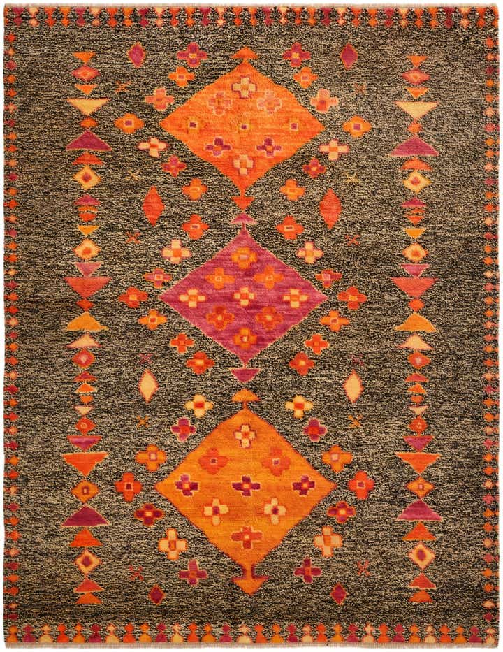 6' 2 x 8' Hand Knotted Balouch Wool Rug