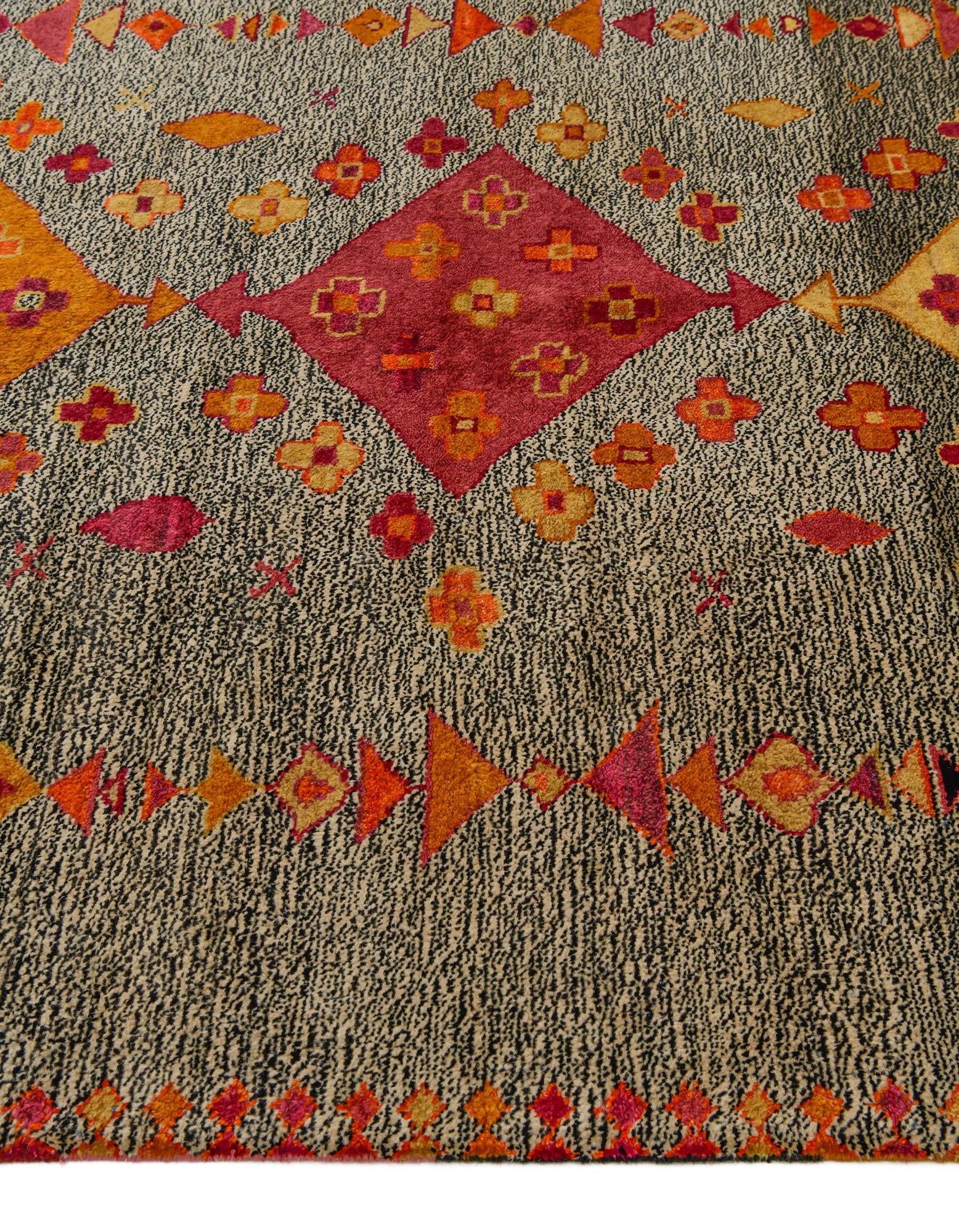 6' x 7' 11 Hand Knotted Balouch Wool Rug