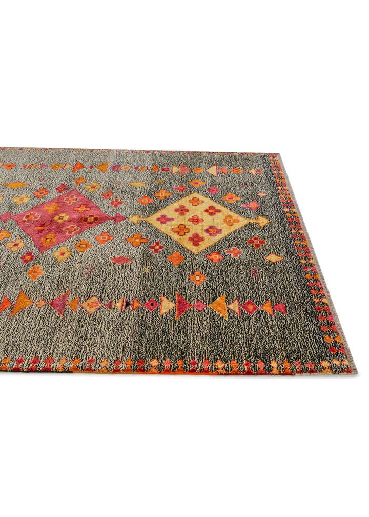 6' x 7' 11 Hand Knotted Balouch Wool Rug