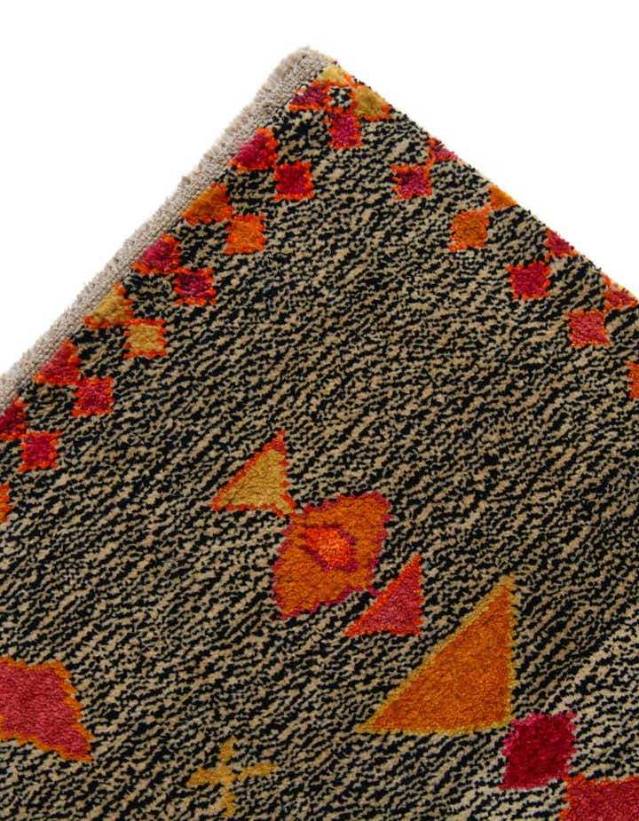 6' x 7' 11 Hand Knotted Balouch Wool Rug