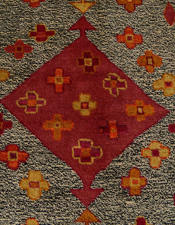 6' x 7' 11 Hand Knotted Balouch Wool Rug