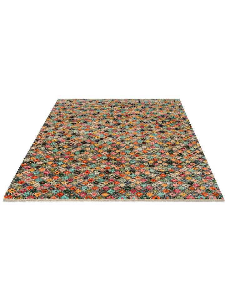 Detail image of 5' 5 x 7' 11 Hand Knotted Balouch Wool Rug