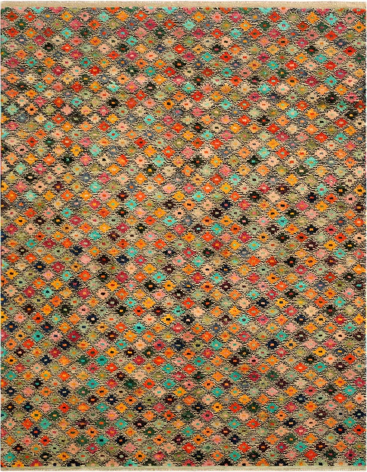 Detail image of 5' 5 x 7' 11 Hand Knotted Balouch Wool Rug
