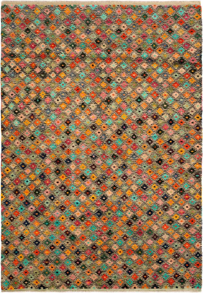 5' 5 x 7' 11 Hand Knotted Balouch Wool Rug
