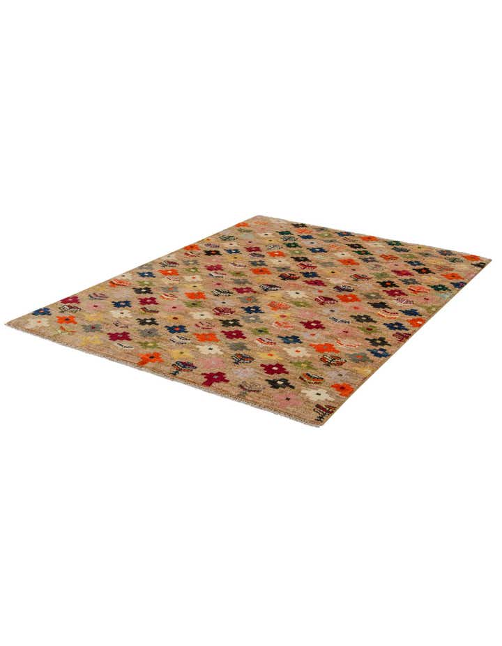 4' 4 x 5' 11 Hand Knotted Balouch Wool Rug