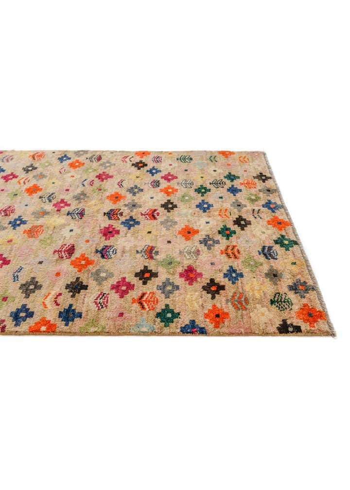 4' 4 x 5' 11 Hand Knotted Balouch Wool Rug