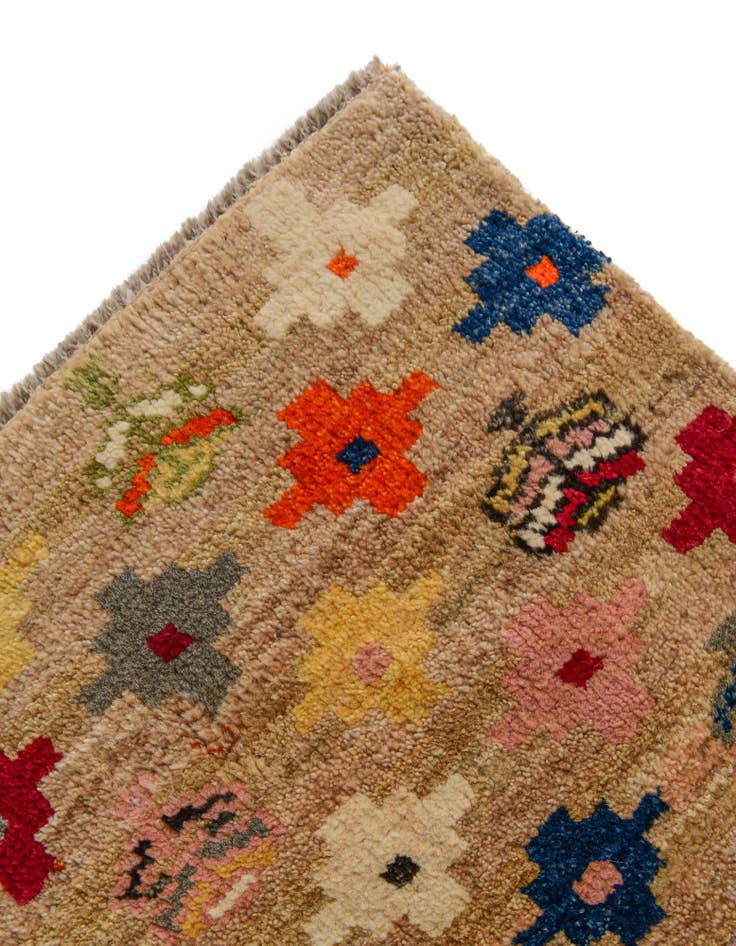 Detail image of 4' 4 x 5' 11 Hand Knotted Balouch Wool Rug
