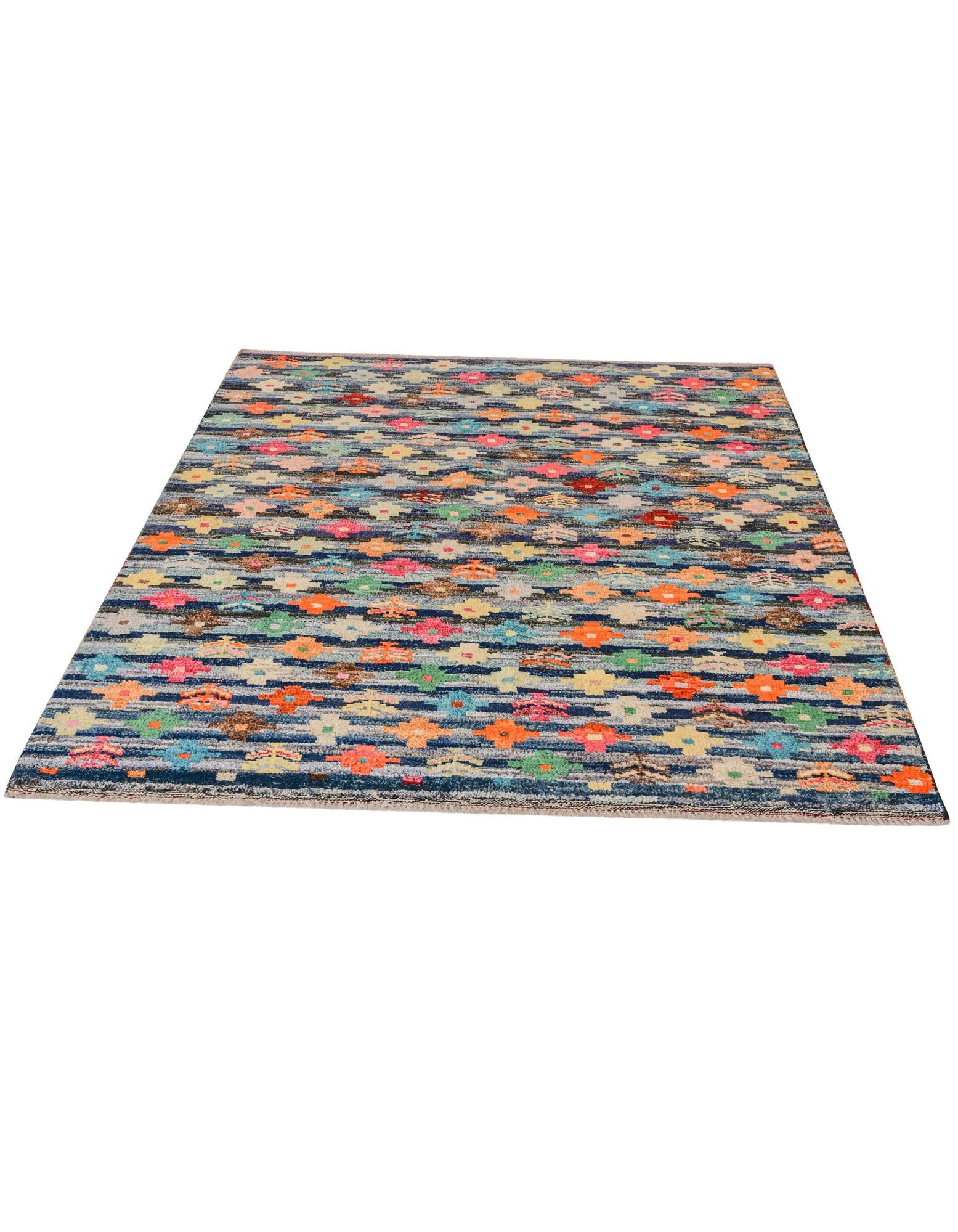 4' 6 x 6' 1 Hand Knotted Balouch Wool Rug