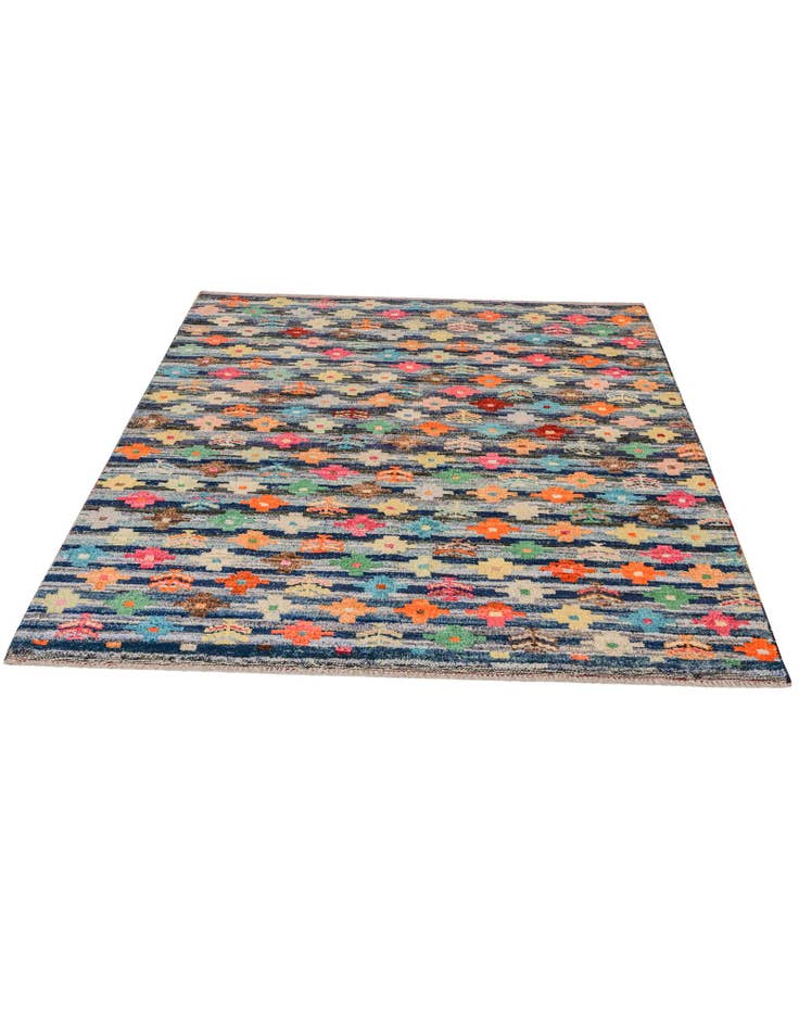 Detail image of 4' 6 x 6' 1 Hand Knotted Balouch Wool Rug