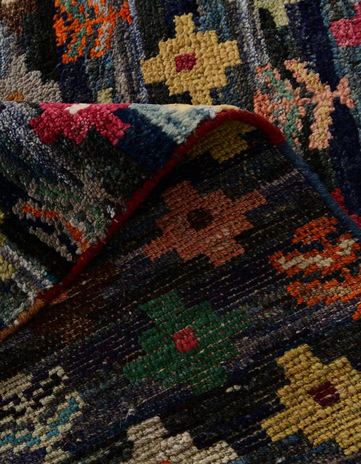 Detail image of 4' 6 x 6' 1 Hand Knotted Balouch Wool Rug