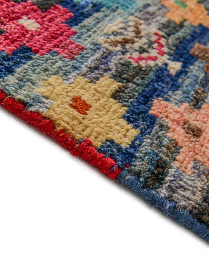 4' 6 x 6' 1 Hand Knotted Balouch Wool Rug