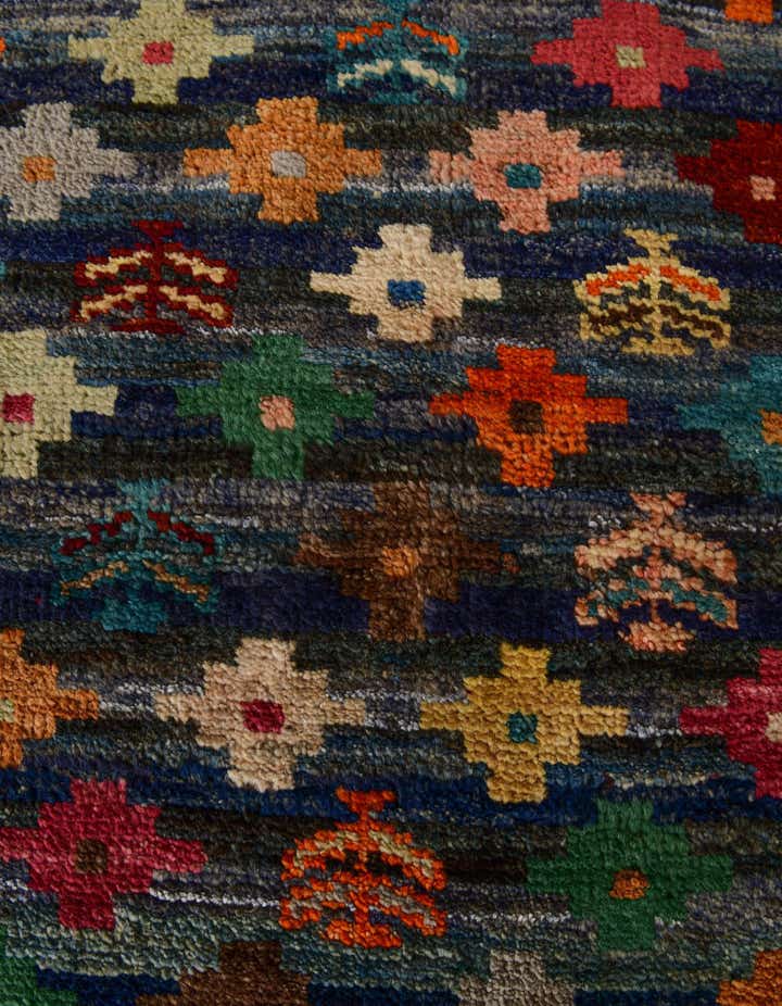 4' 6 x 6' 1 Hand Knotted Balouch Wool Rug