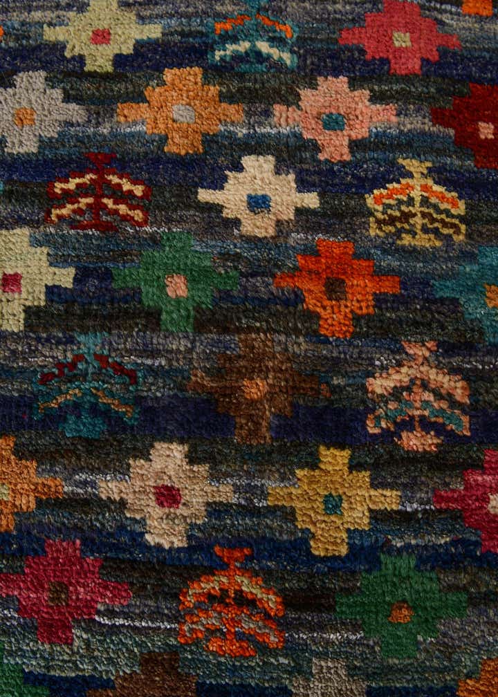 4' 6 x 6' 1 Hand Knotted Balouch Wool Rug