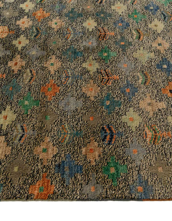 4' 5 x 6' Hand Knotted Balouch Wool Rug