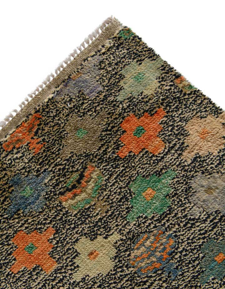 4' 5 x 6' Hand Knotted Balouch Wool Rug