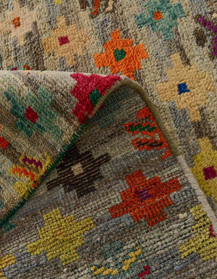 4' 5 x 6' 2 Hand Knotted Balouch Wool Rug