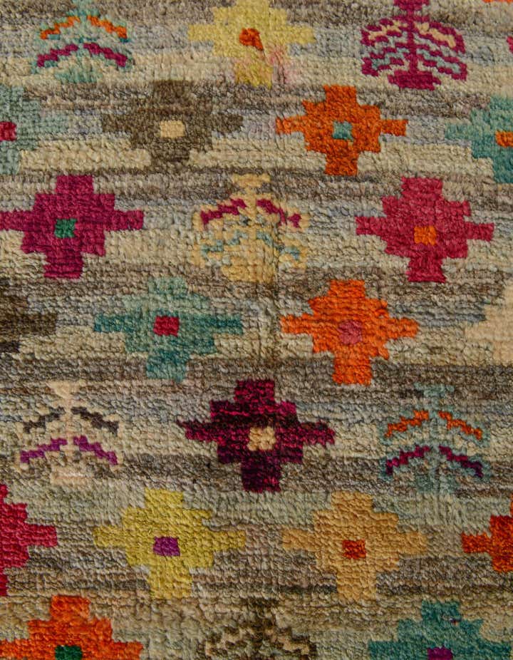 4' 5 x 6' 2 Hand Knotted Balouch Wool Rug