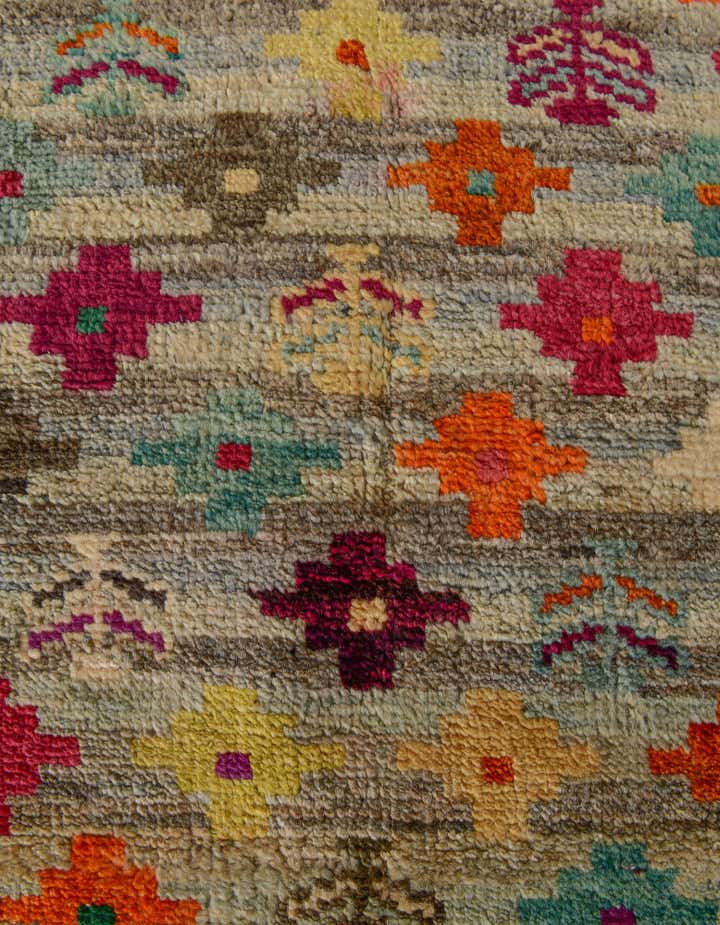 4' 5 x 6' 2 Hand Knotted Balouch Wool Rug