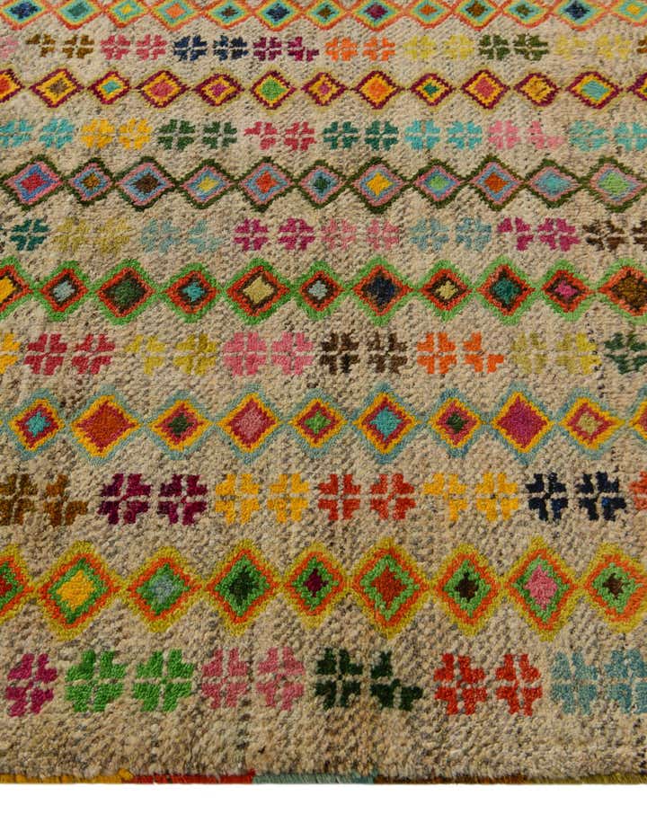 4' 4 x 6' 3 Hand Knotted Balouch Wool Rug