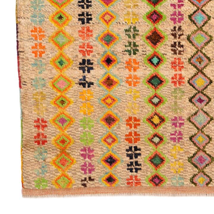 4' 4 x 6' 3 Hand Knotted Balouch Wool Rug
