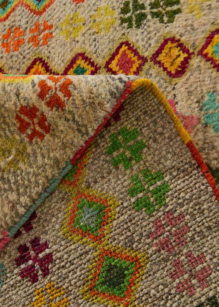 4' 4 x 6' 3 Hand Knotted Balouch Wool Rug
