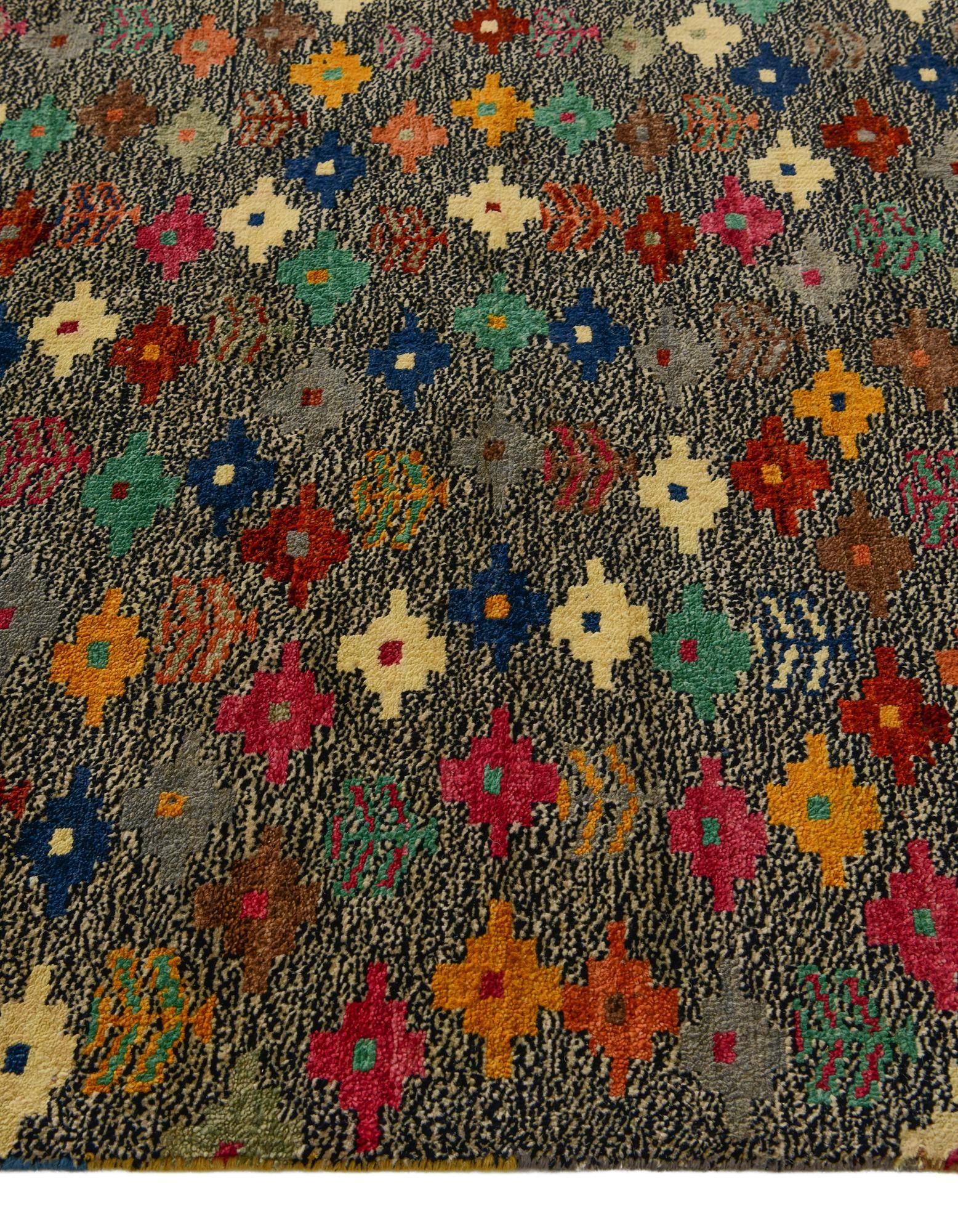 4' 4 x 5' 11 Hand Knotted Balouch Wool Rug