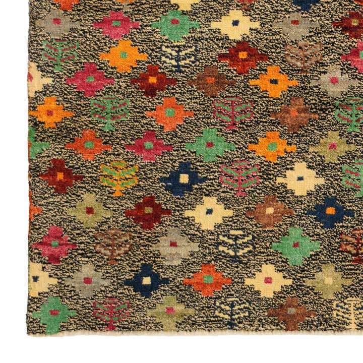 4' 4 x 5' 11 Hand Knotted Balouch Wool Rug
