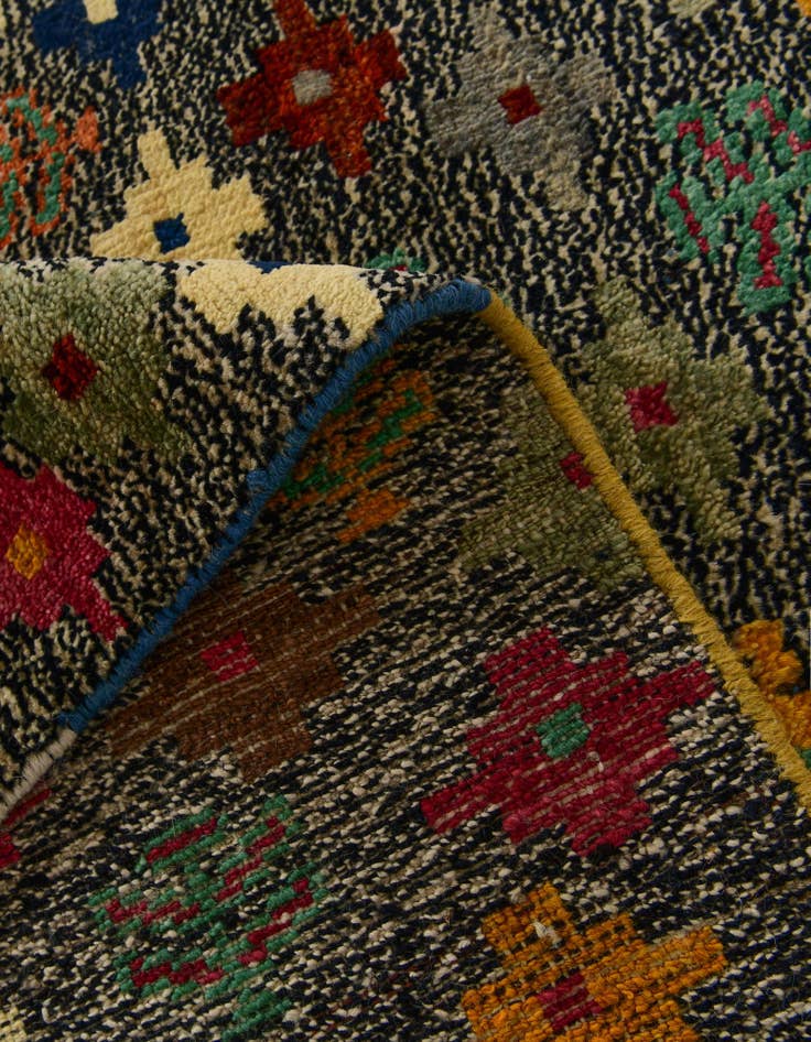 Detail image of 4' 4 x 5' 11 Hand Knotted Balouch Wool Rug