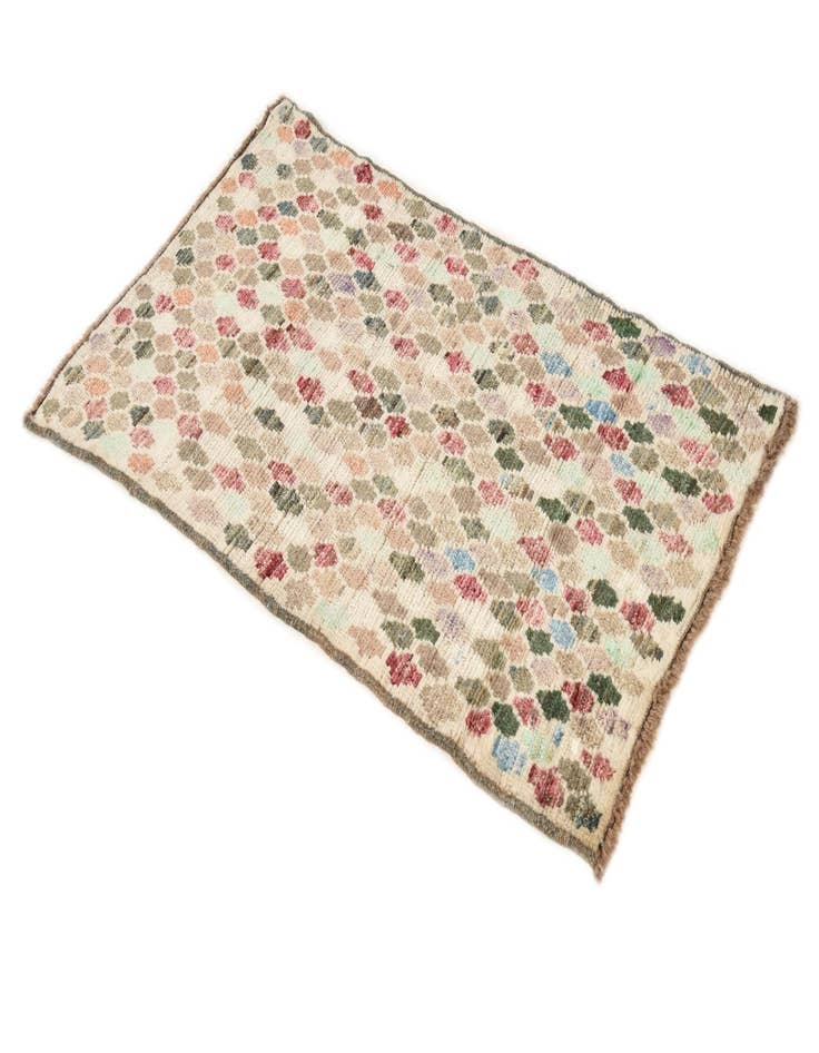 Detail image of 2' 7 x 4' 4 Hand Knotted Balouch Wool Rug