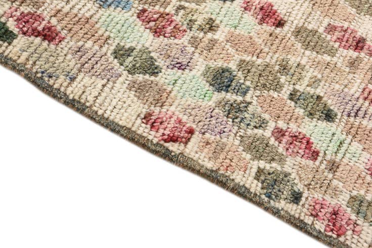 Detail image of 2' 7 x 4' 4 Hand Knotted Balouch Wool Rug