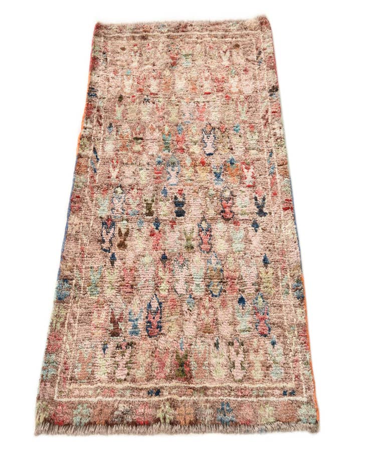 Detail image of 2' 9 x 4' 4 Hand Knotted Balouch Wool Rug