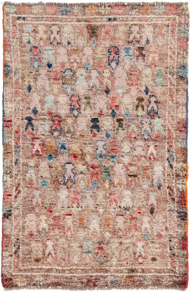 2' 9 x 4' 4 Hand Knotted Balouch Wool Rug