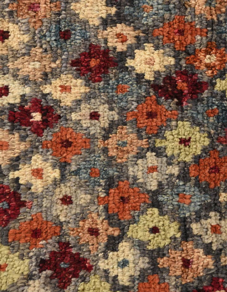 Detail image of 3' 1 x 4' 11  Hand Knotted Balouch Wool Rug