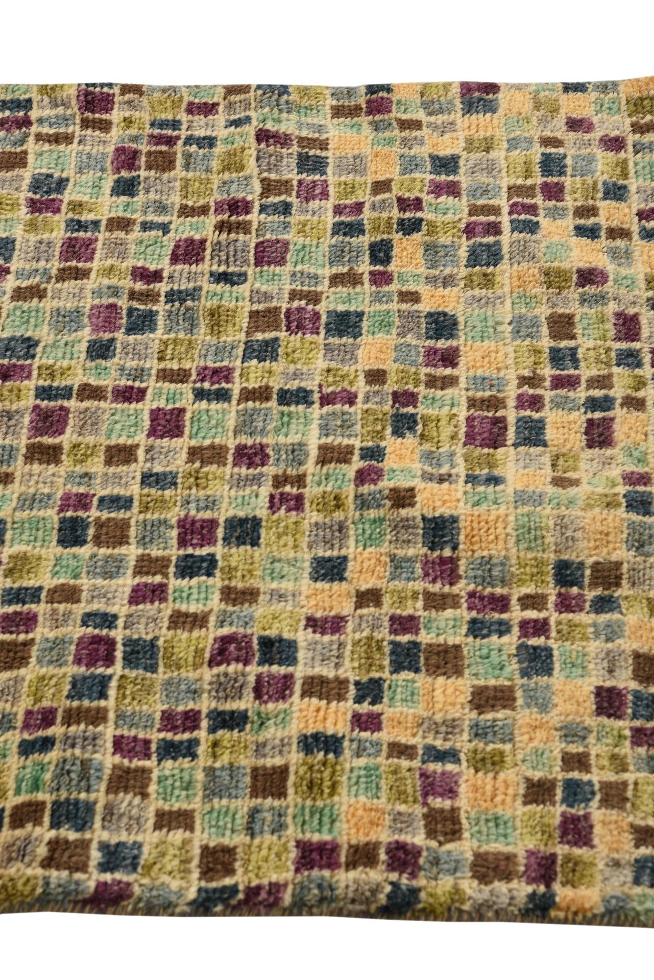 2' 10 x 4' 3 Hand Knotted Balouch Wool Rug