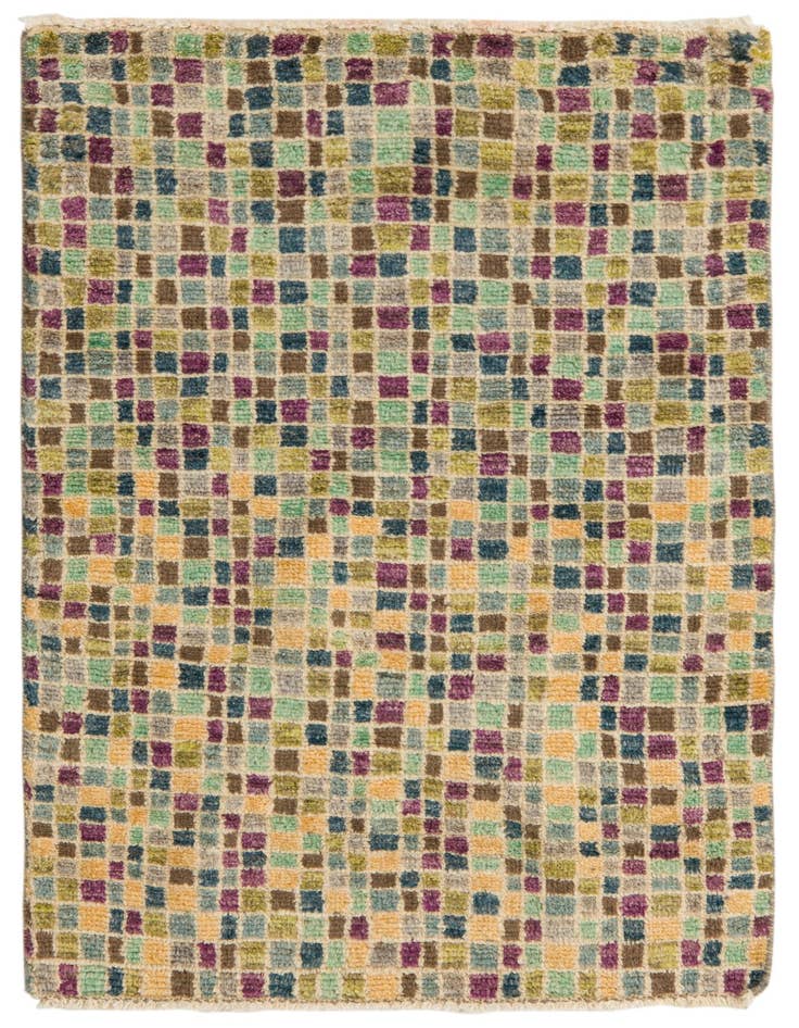 Detail image of 2' 10 x 4' 3 Hand Knotted Balouch Wool Rug