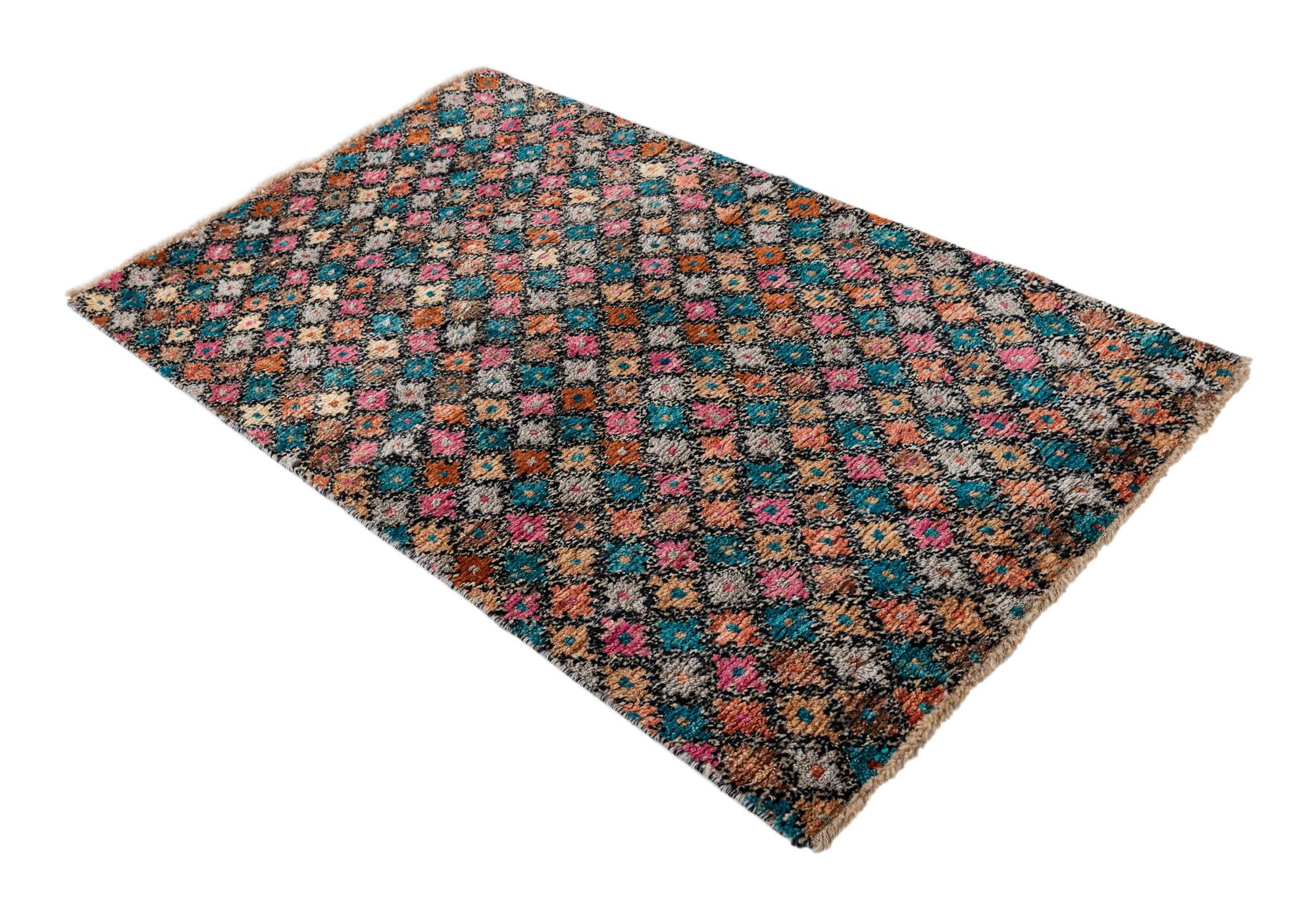 3' 2 x 5' 2 Hand Knotted Balouch Wool Rug