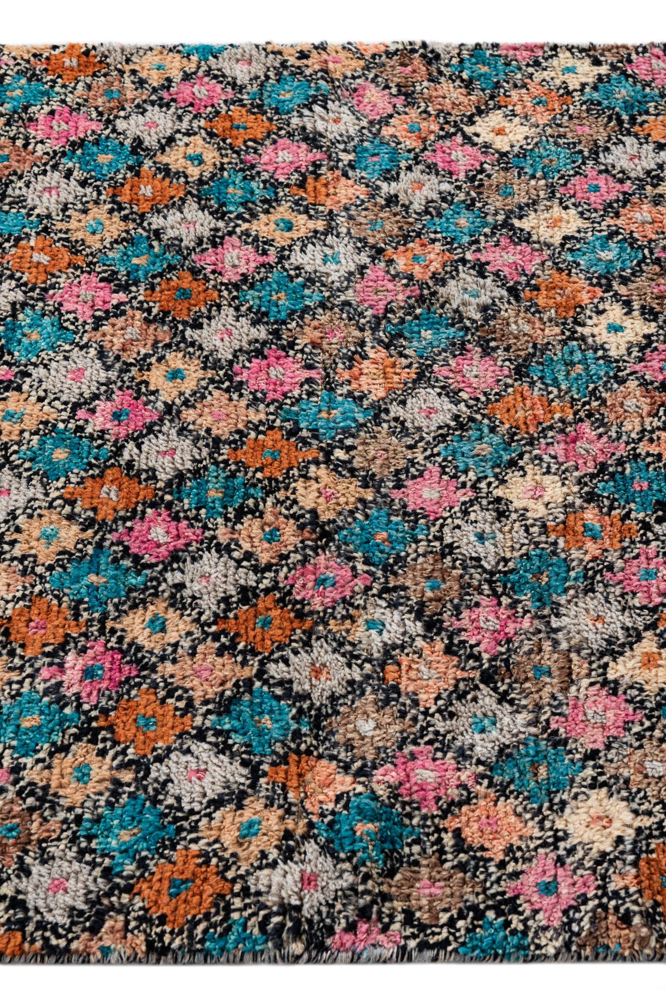 3' 2 x 5' 2 Hand Knotted Balouch Wool Rug