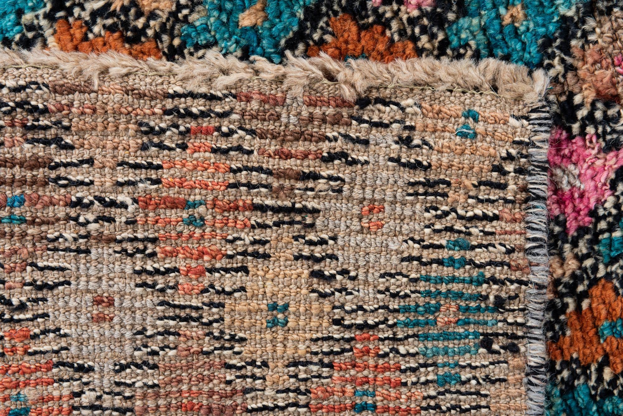 3' 2 x 5' 2 Hand Knotted Balouch Wool Rug
