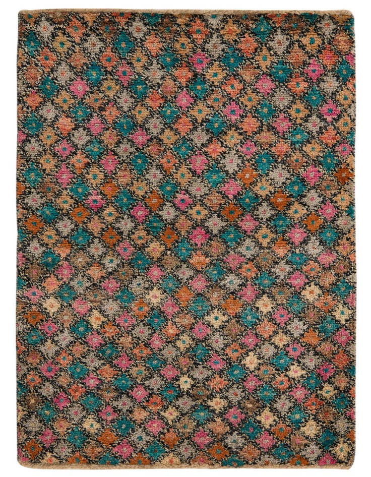 Detail image of 3' 2 x 5' 2 Hand Knotted Balouch Wool Rug