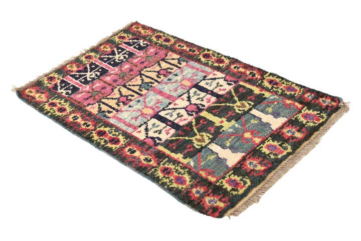 2' 6 x 4' 2 Hand Knotted Balouch Wool Rug