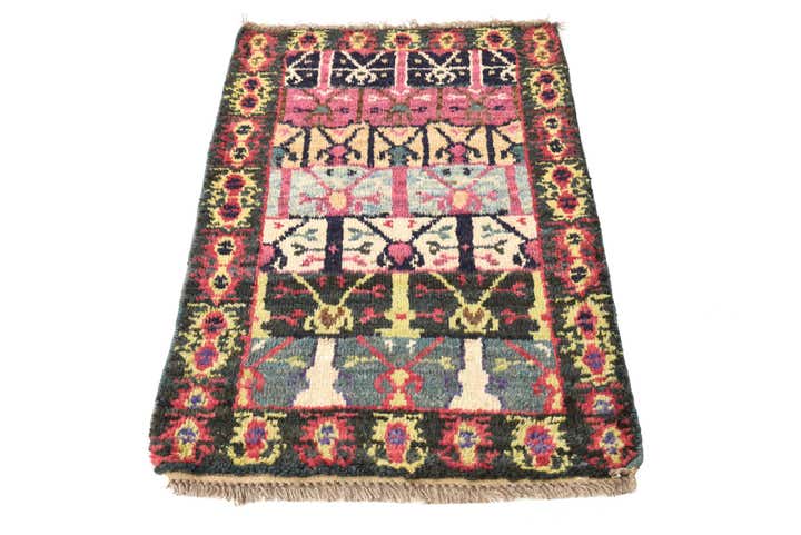 2' 6 x 4' 2 Hand Knotted Balouch Wool Rug