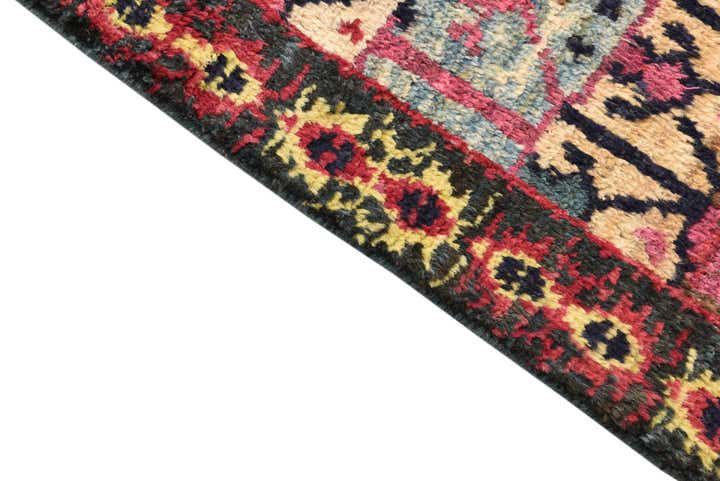 2' 6 x 4' 2 Hand Knotted Balouch Wool Rug