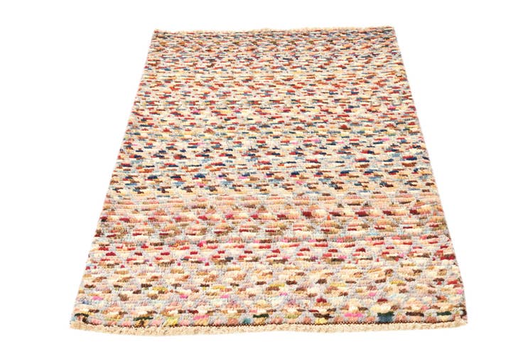 Detail image of 2' 8 x 4' 1 Hand Knotted Balouch Wool Rug