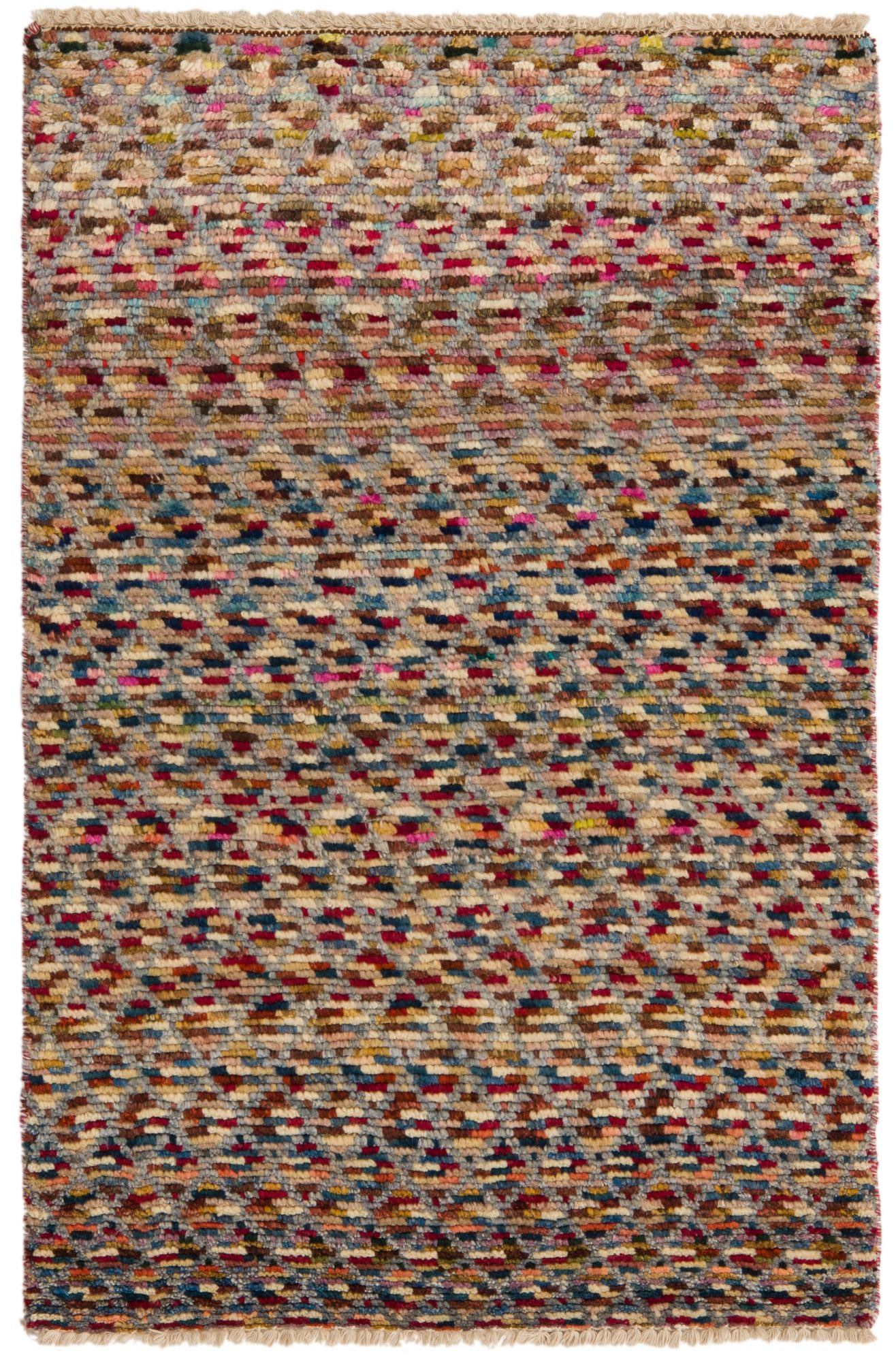 2' 8 x 4' 1 Hand Knotted Balouch Wool Rug