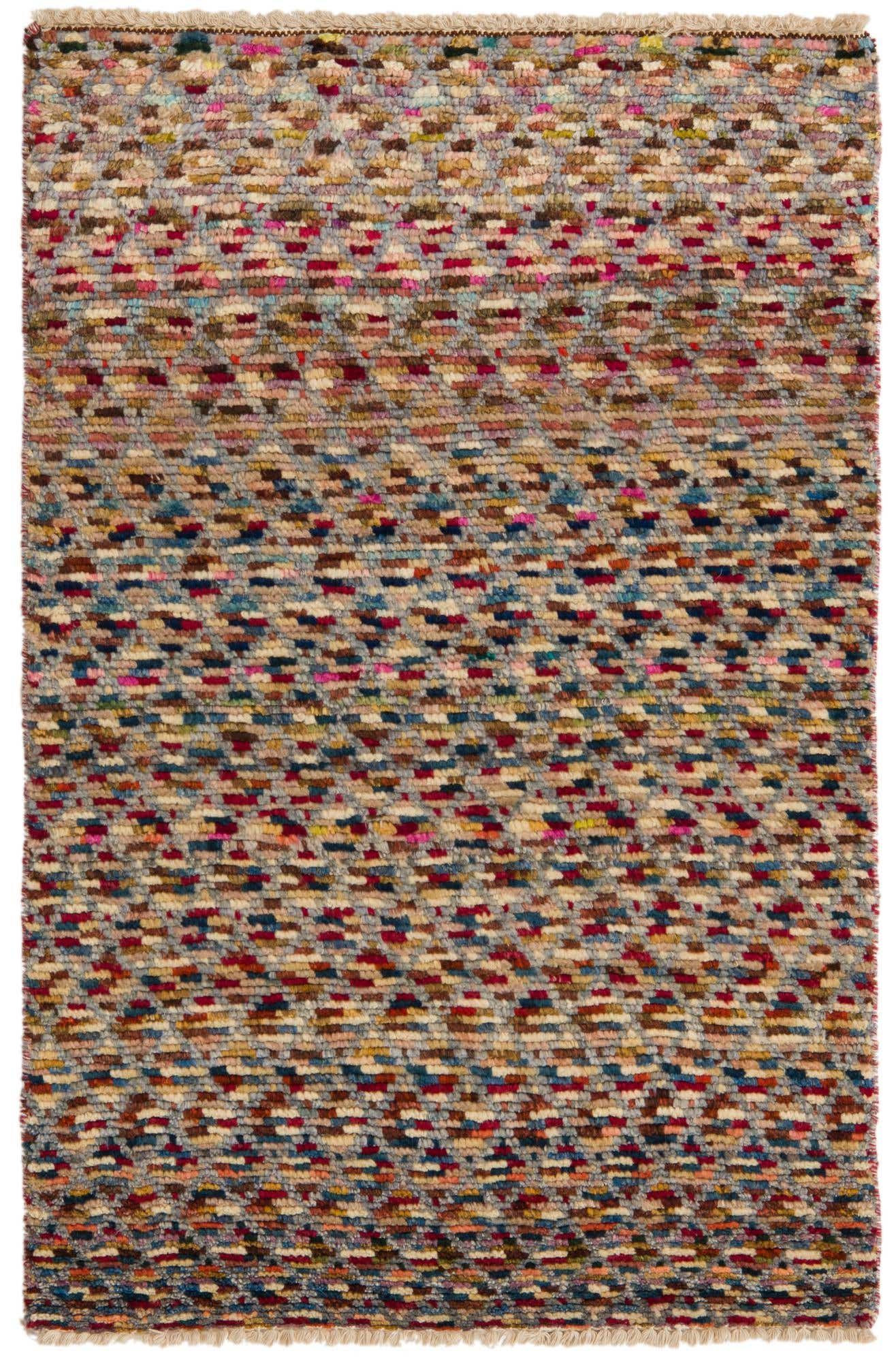 2' 8 x 4' 1 Hand Knotted Balouch Wool Rug