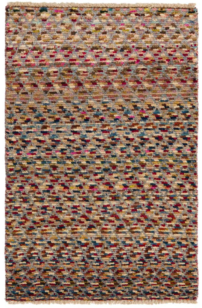 2' 8 x 4' 1 Hand Knotted Balouch Wool Rug